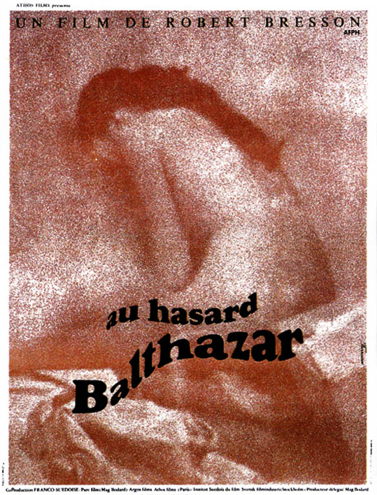 Au hasard Balthazar poster