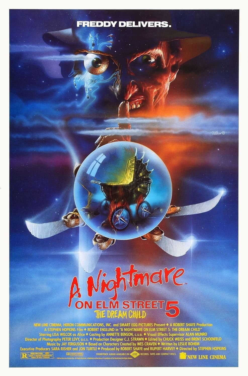 A Nightmare on Elm Street 5: The Dream Child poster