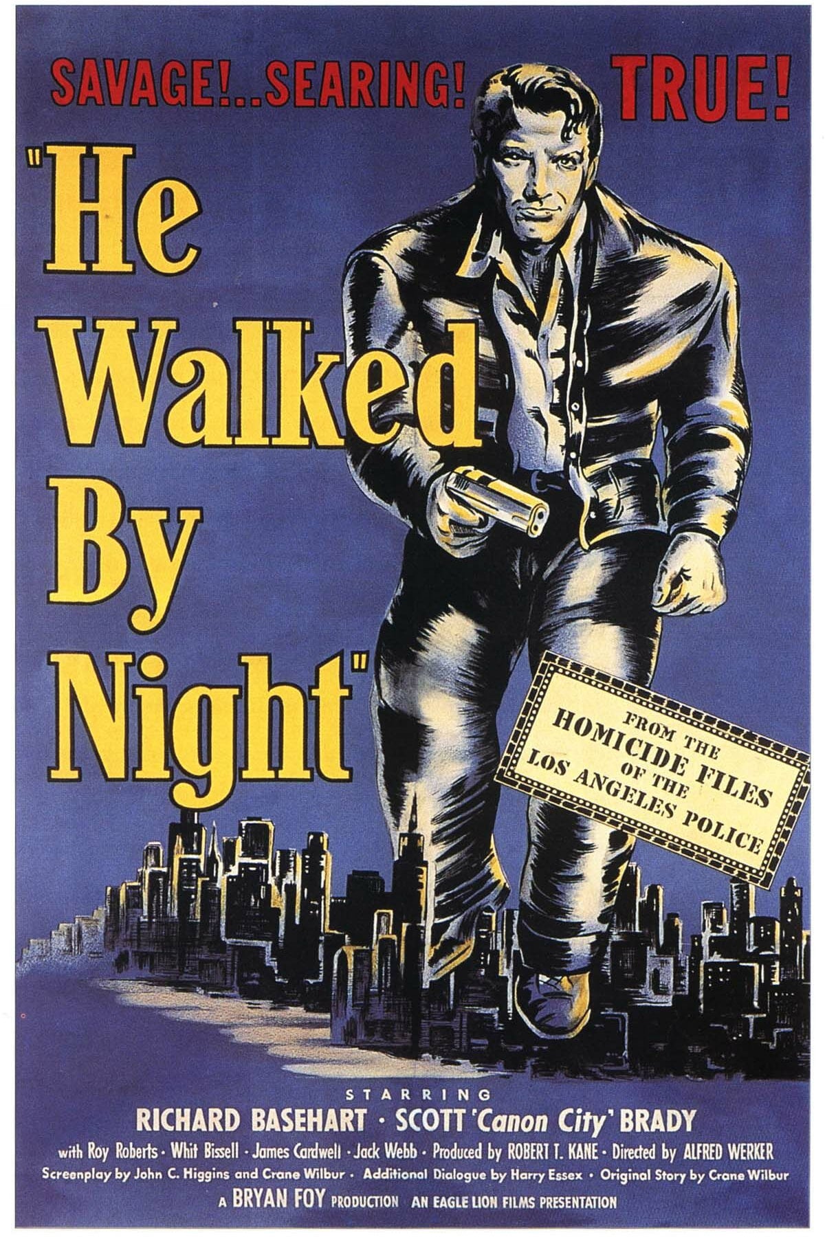He Walked by Night poster