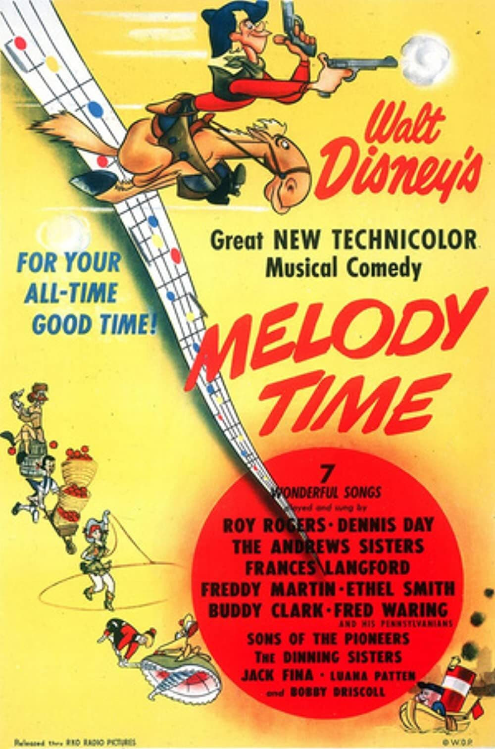 Melody Time poster
