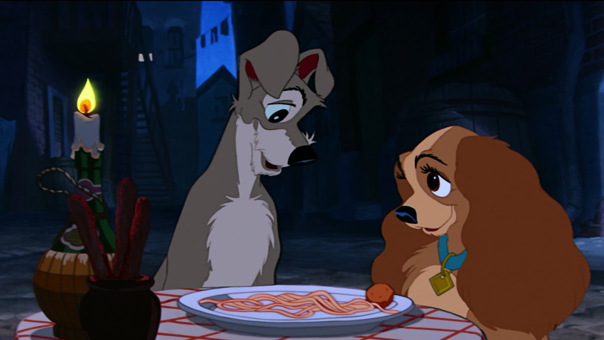 Lady and the Tramp (1955) - Movie Review : Alternate Ending