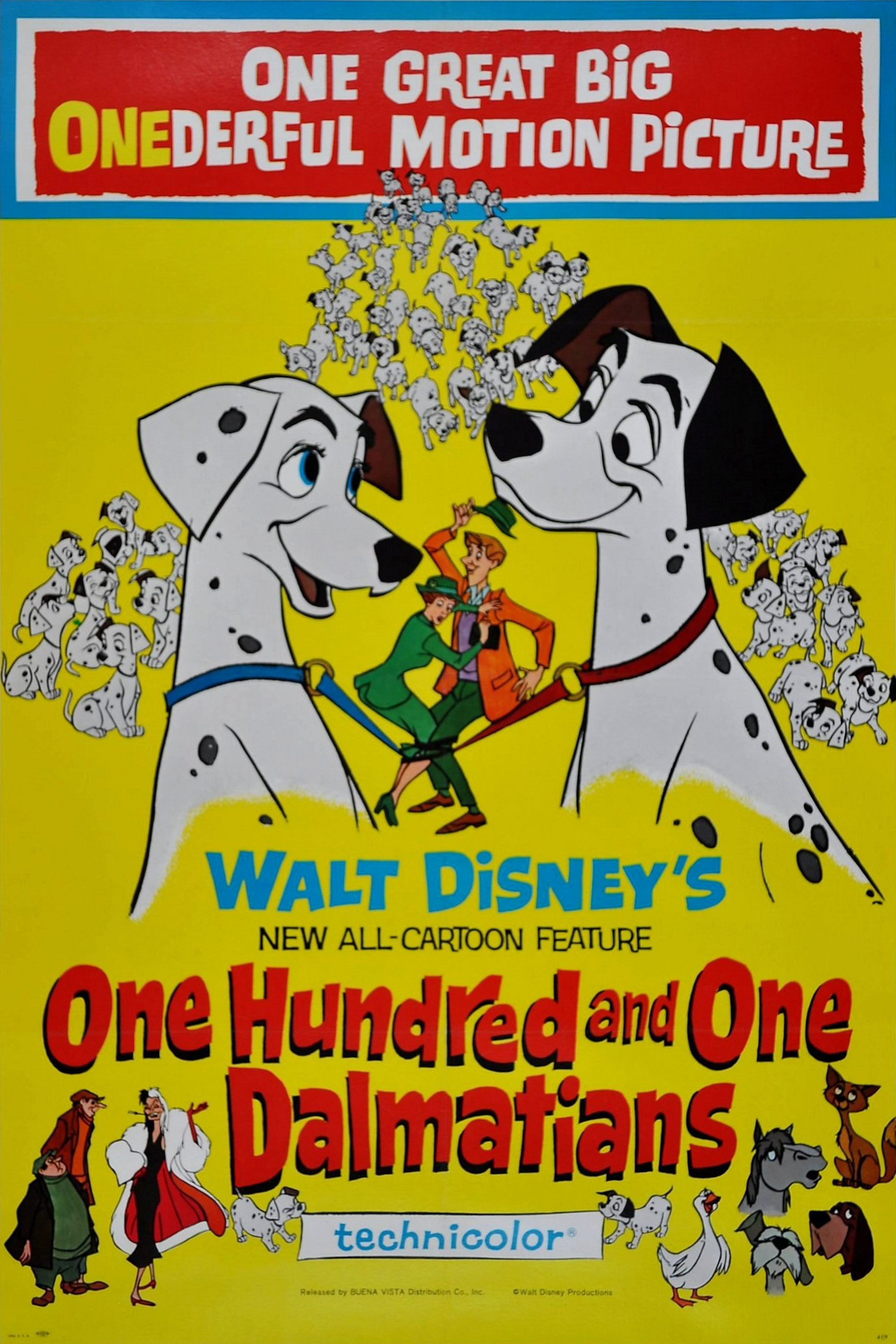One Hundred and One Dalmatians poster