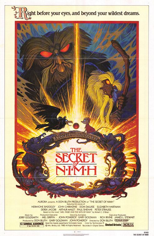 The Secret of NIMH poster