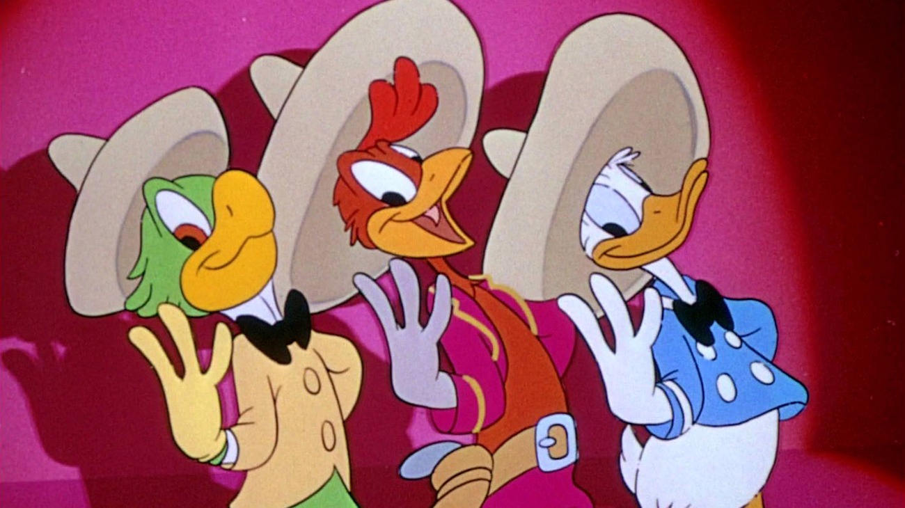 The Three Caballeros backdrop