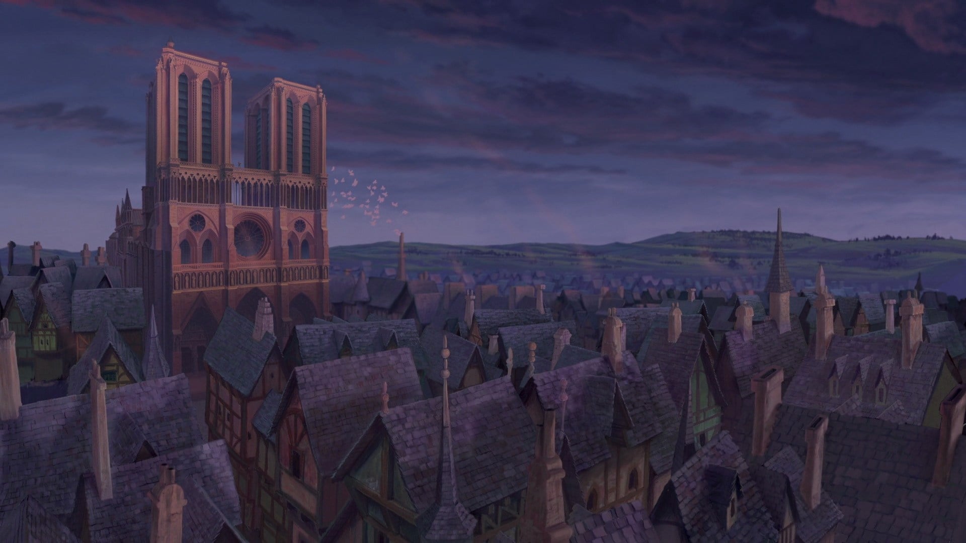 The Hunchback of Notre Dame backdrop