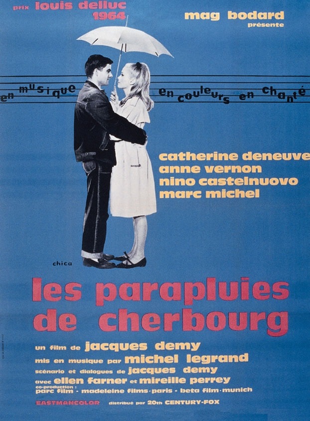 The Umbrellas of Cherbourg poster