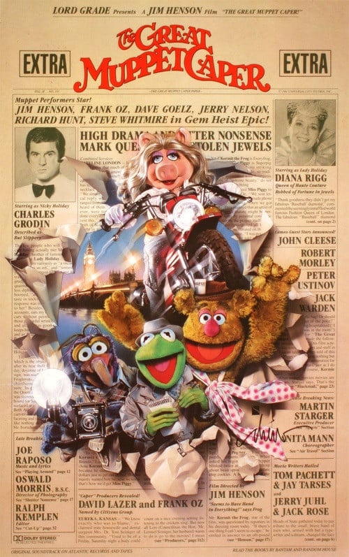 The Great Muppet Caper poster