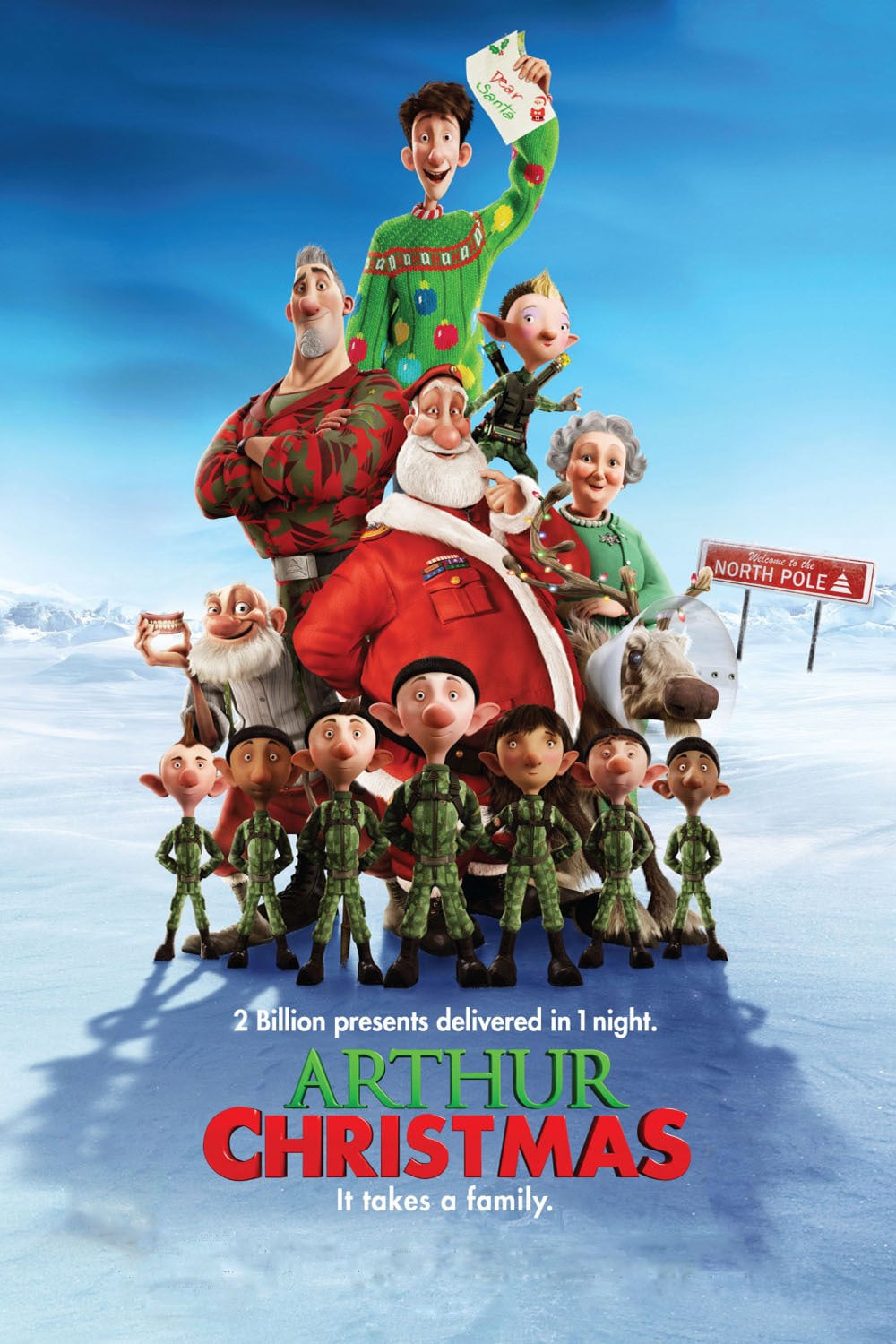 Arthur Christmas poster