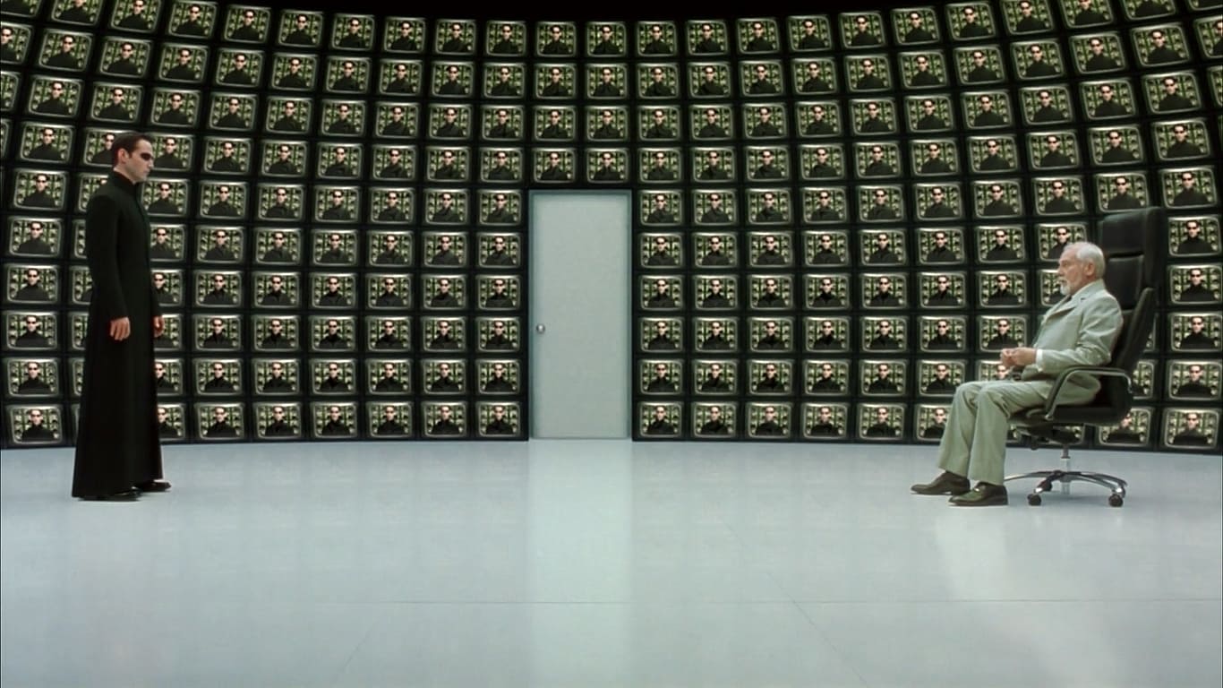 The Matrix Reloaded backdrop