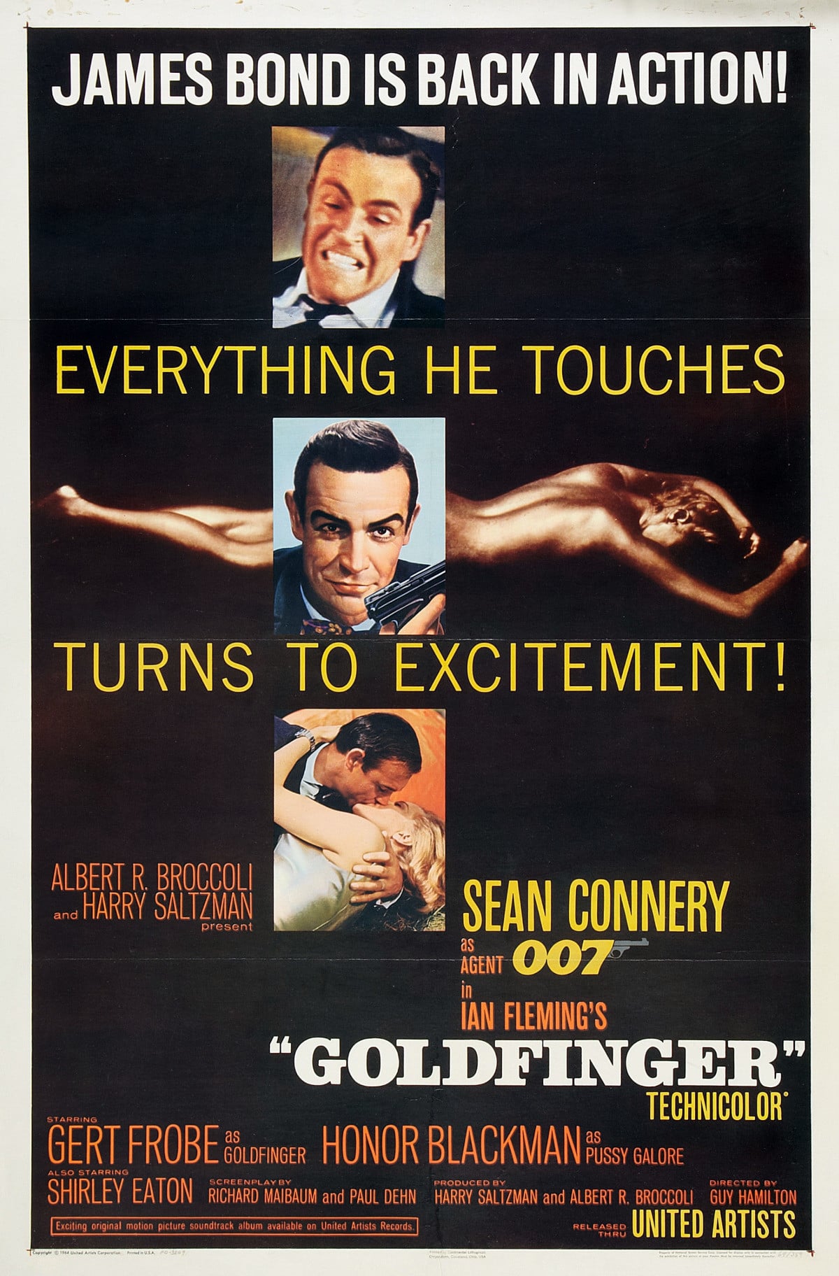 Goldfinger poster