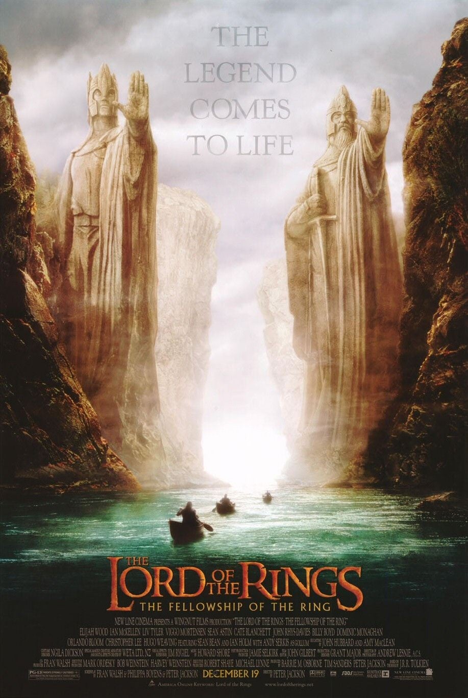 The Lord of the Rings: The Fellowship of the Ring poster