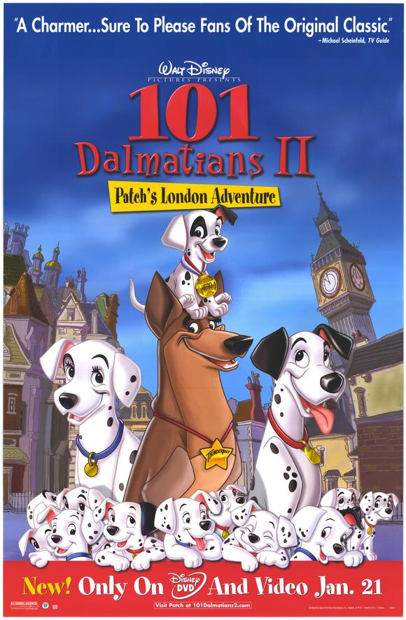 101 Dalmatians II: Patch's London Adventure poster