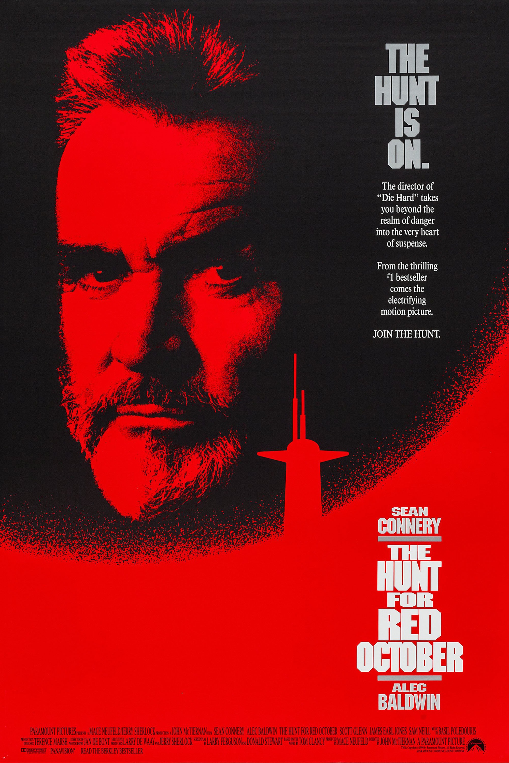 hunt for red october movie review