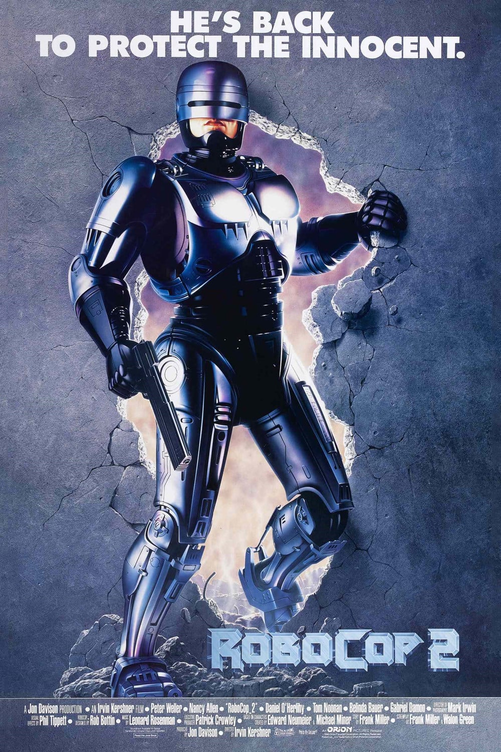 RoboCop 2 poster