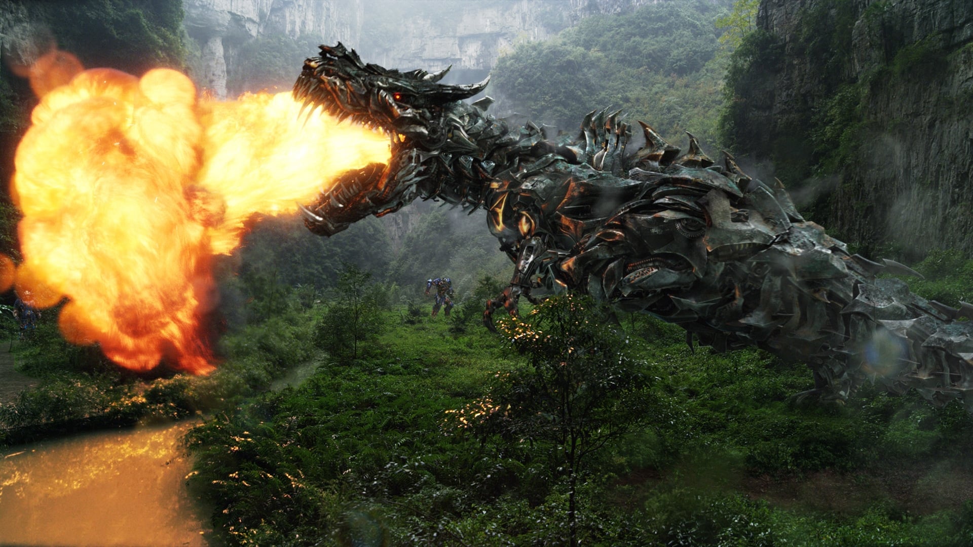 Transformers: Age of Extinction backdrop