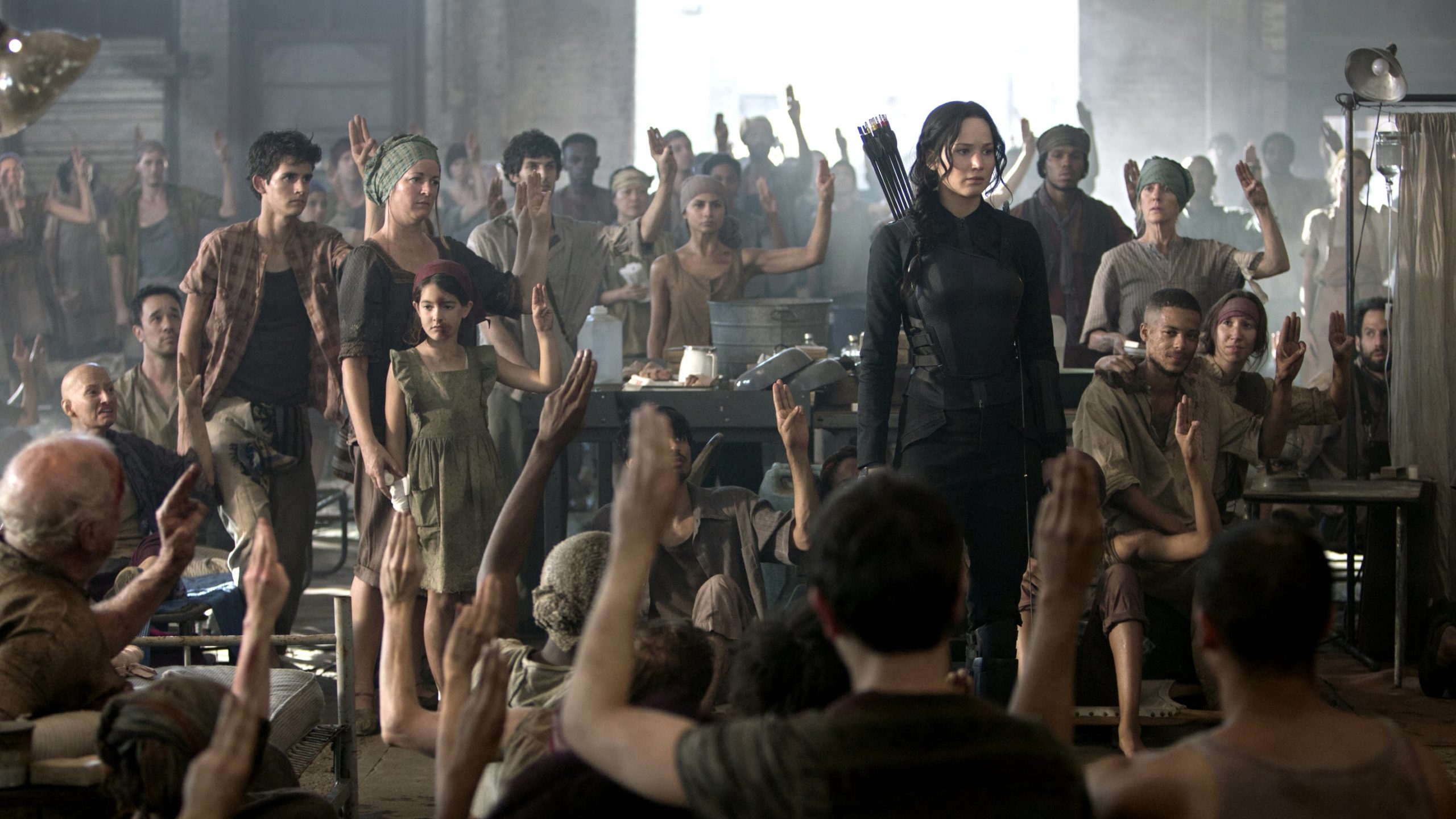 The Hunger Games: Mockingjay - Part 1 backdrop