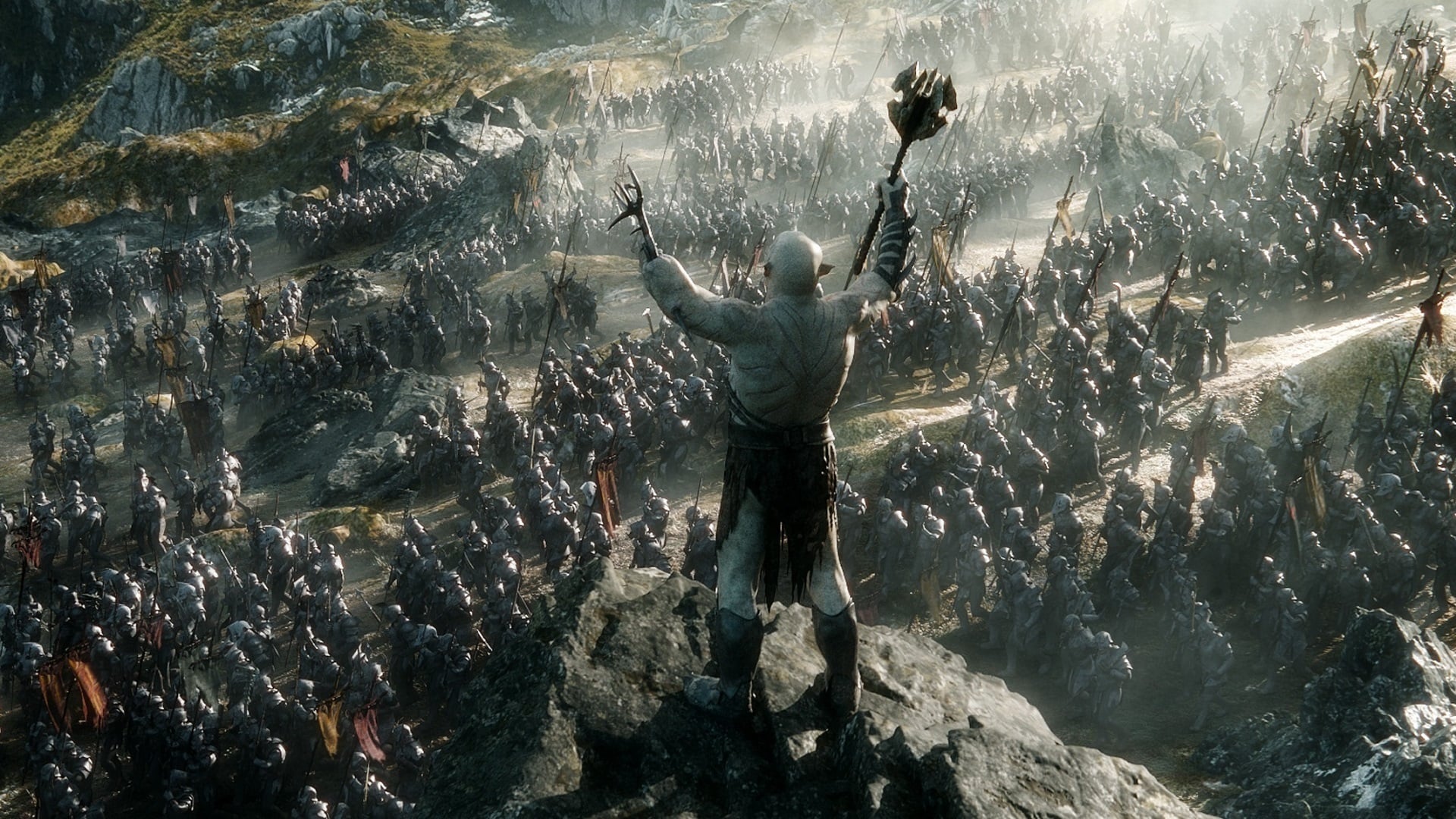 The Hobbit: The Battle of the Five Armies backdrop