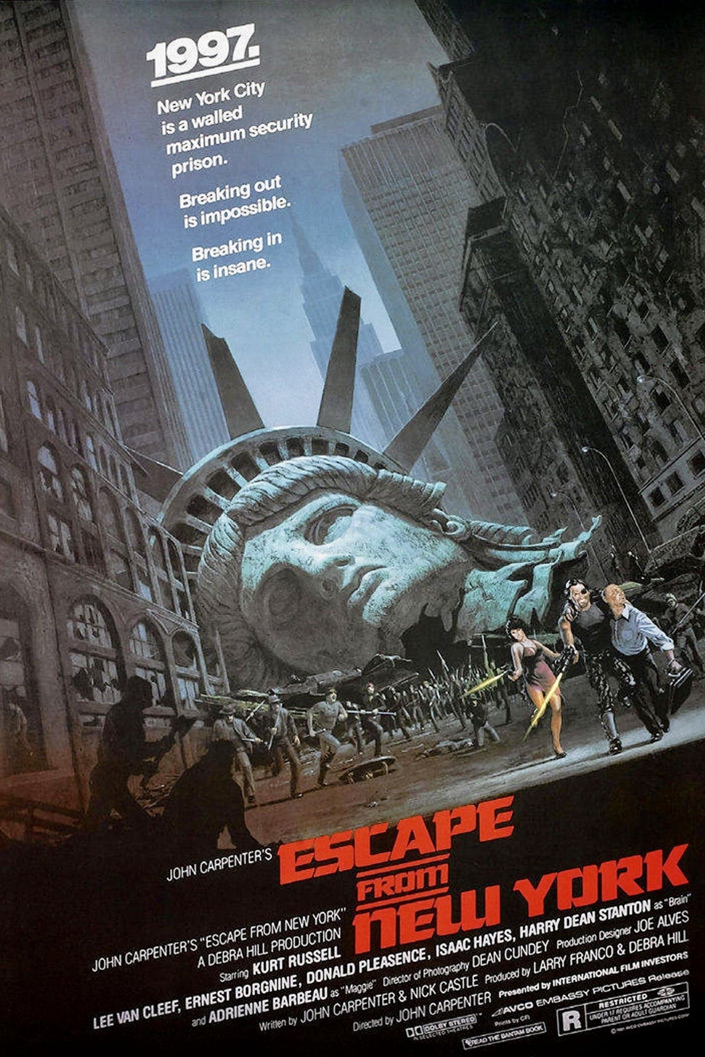 Escape from New York poster