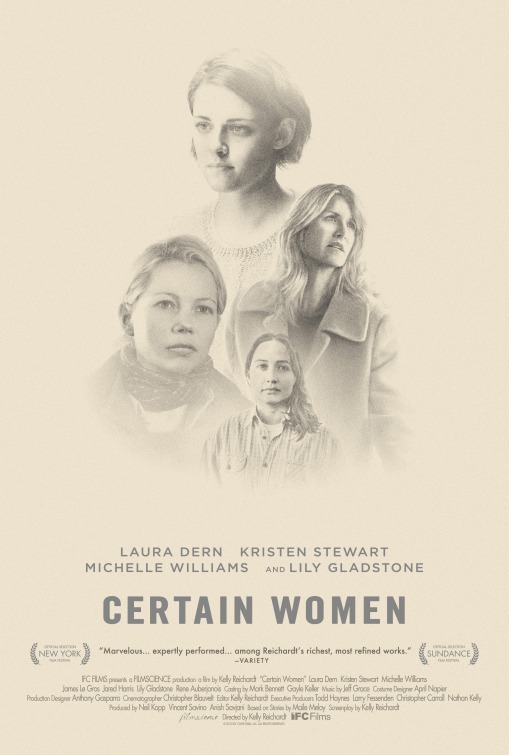 Certain Women poster