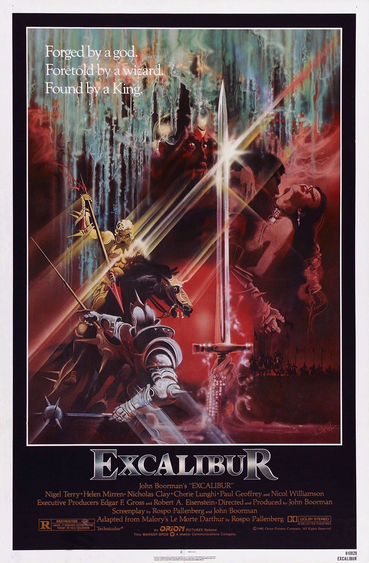 Excalibur poster