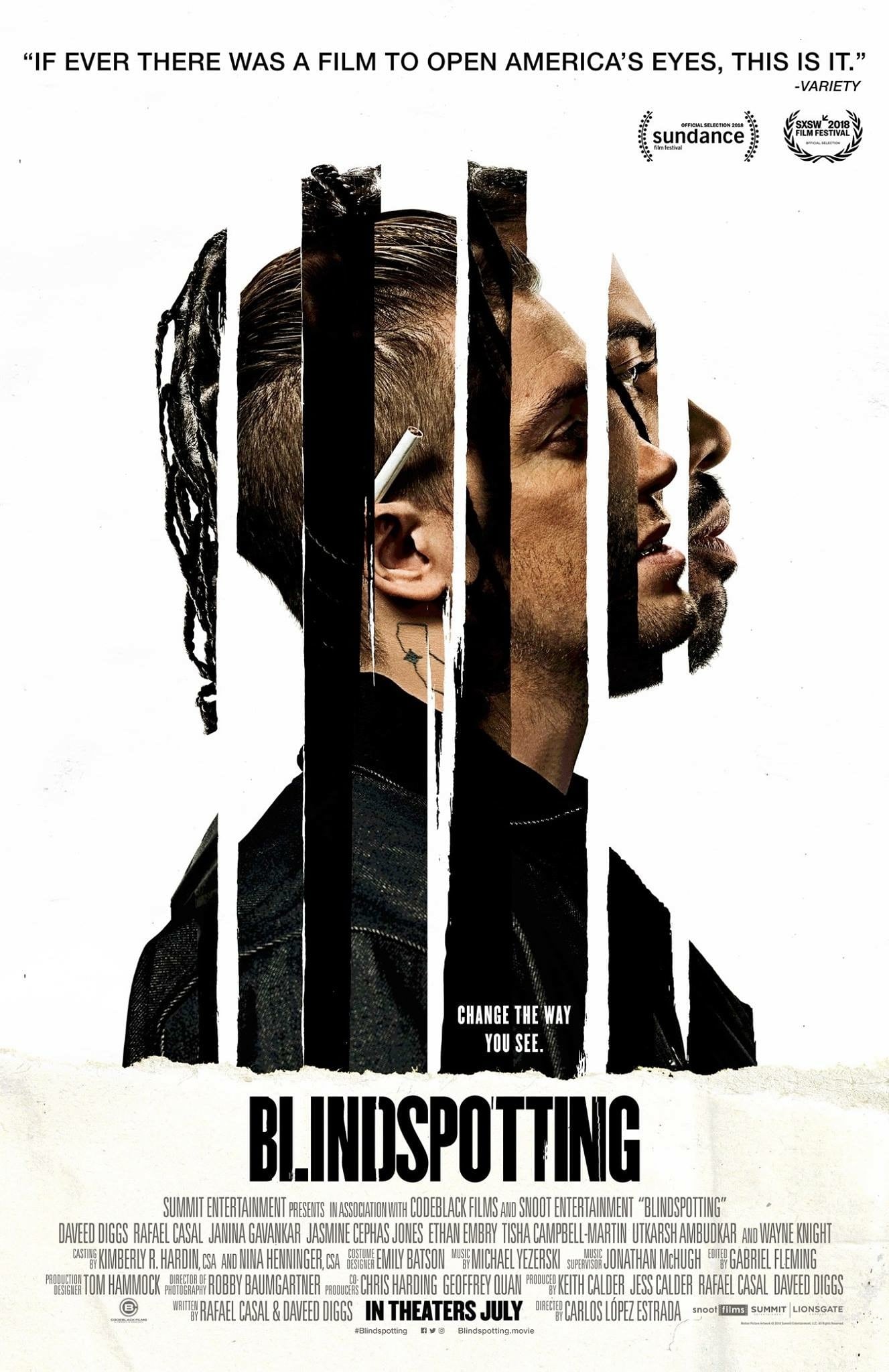 Blindspotting poster