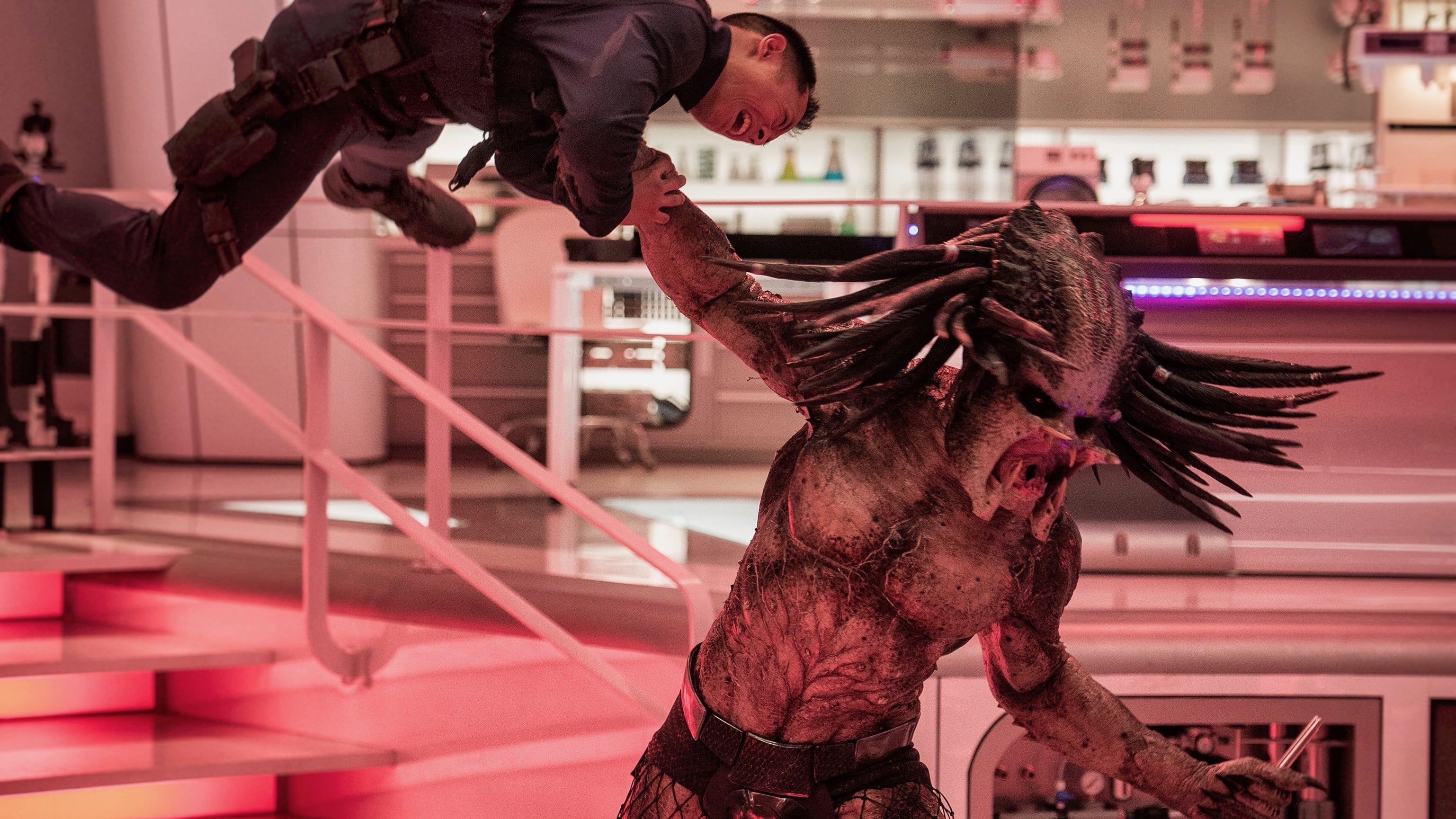 The Predator backdrop