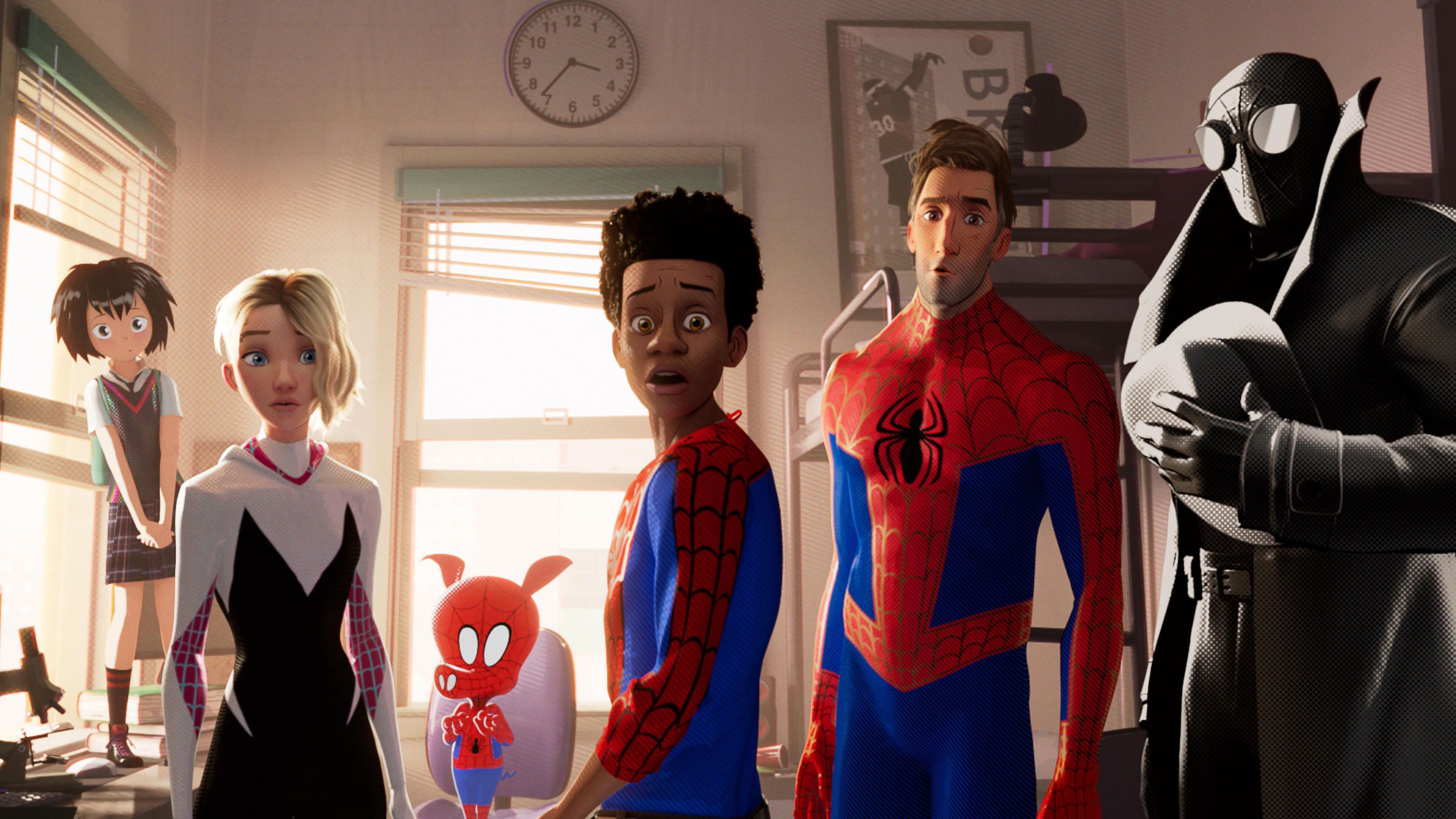 Spider-Man: Into the Spider-Verse backdrop