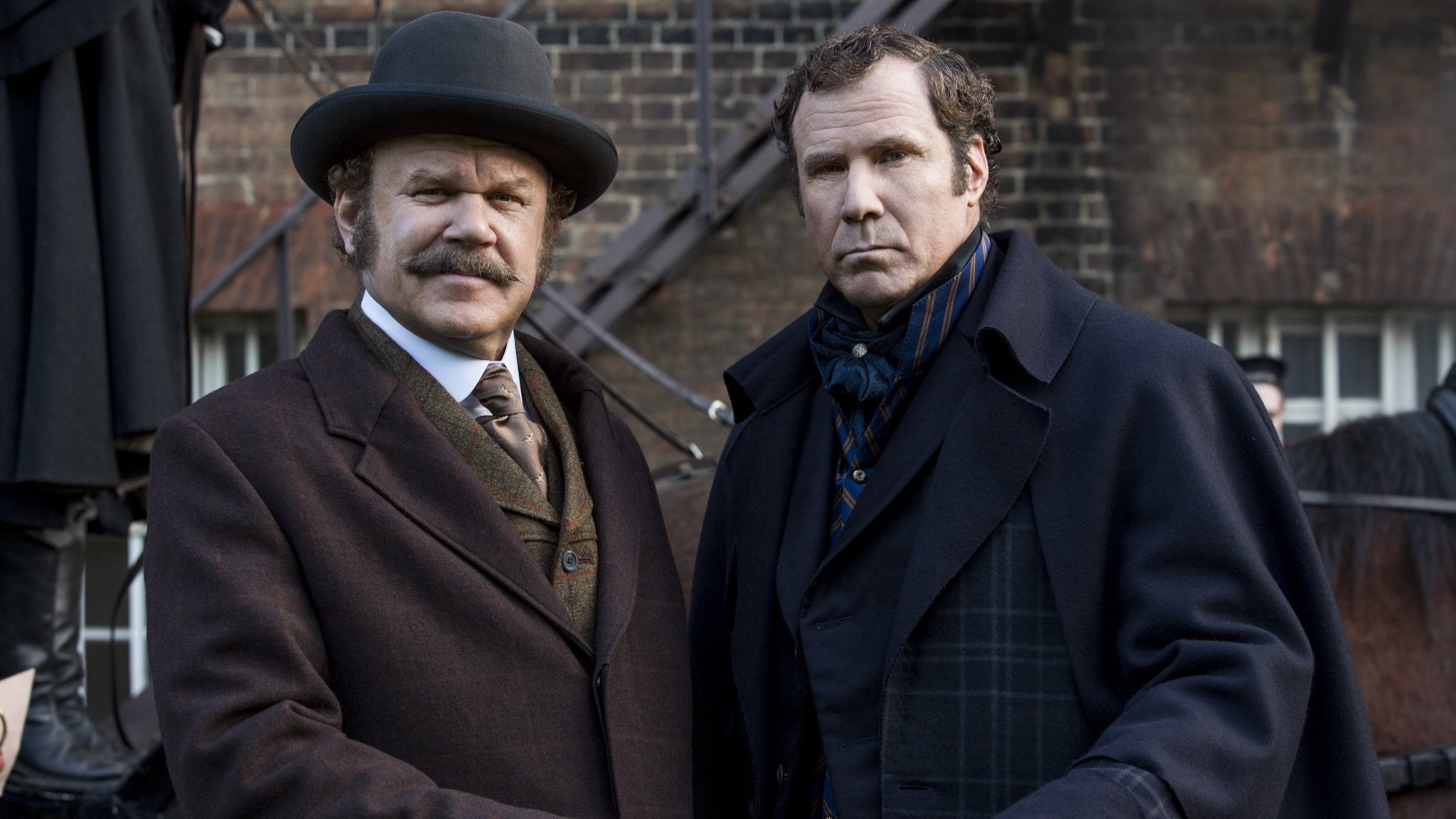 Holmes & Watson backdrop
