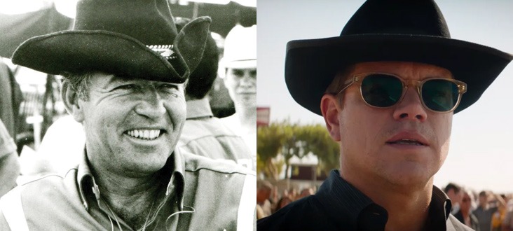 Matt Damon as Carroll Shelby: Ford v Ferrari real story investigated: is the film accurate?