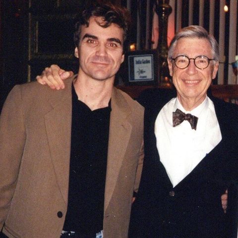 Tom Junod with Mister Rogers: A Beautiful Day In The Neighborhood True Story: what was real in the Mister Rogers film?