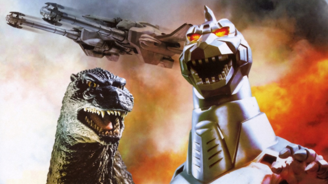 Godzilla vs. Mechagodzilla II backdrop