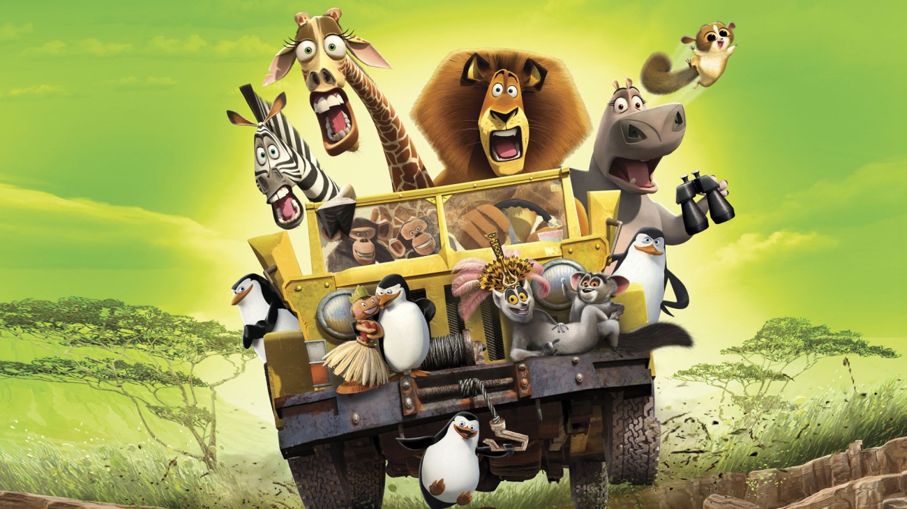 Madagascar: Escape 2 Africa backdrop