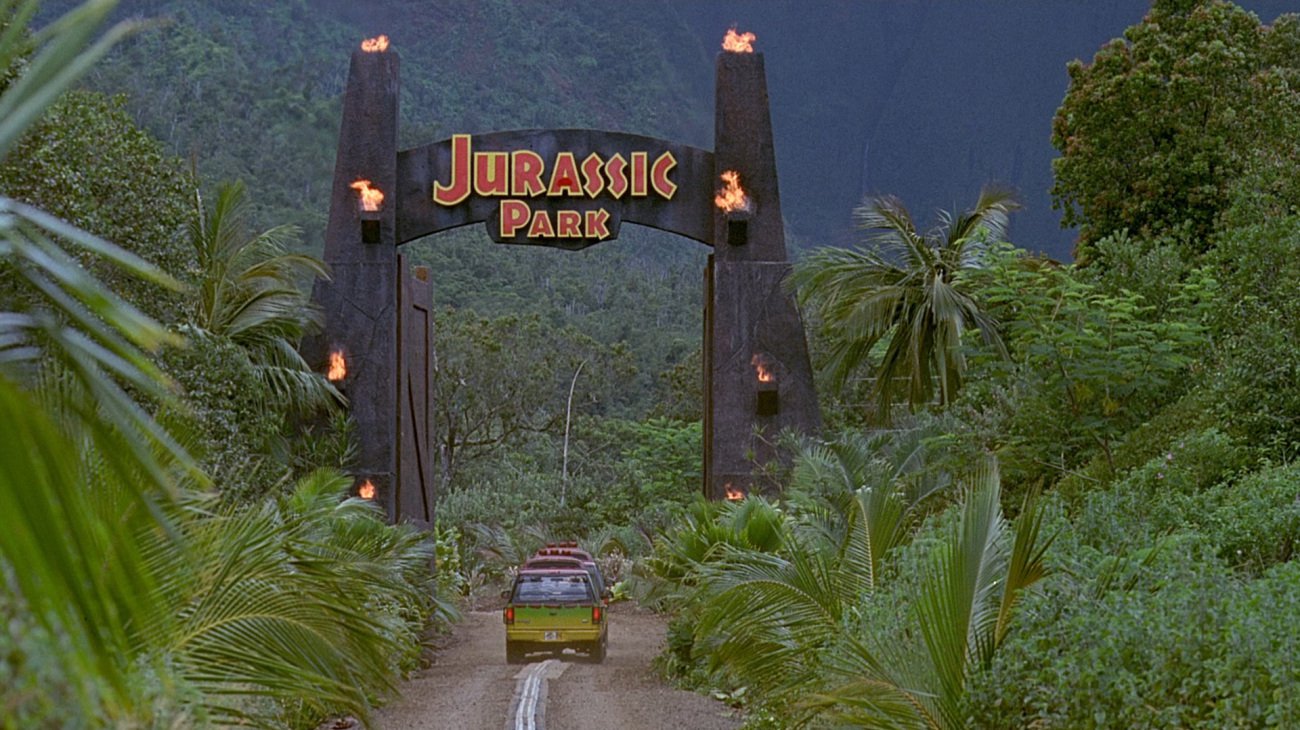 Jurassic Park backdrop