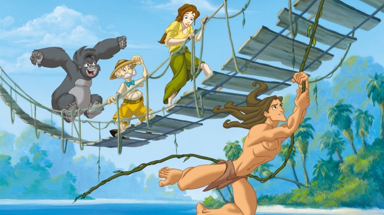 Tarzan & Jane backdrop