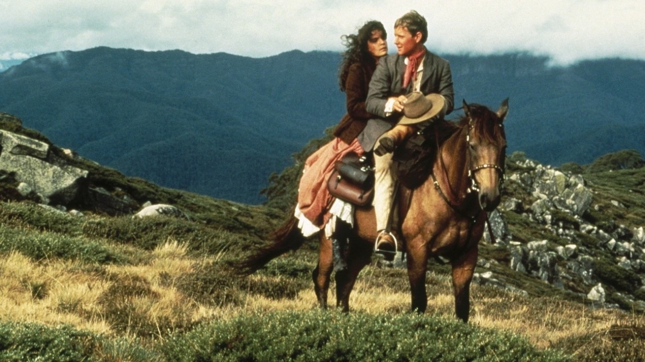 The Man from Snowy River backdrop