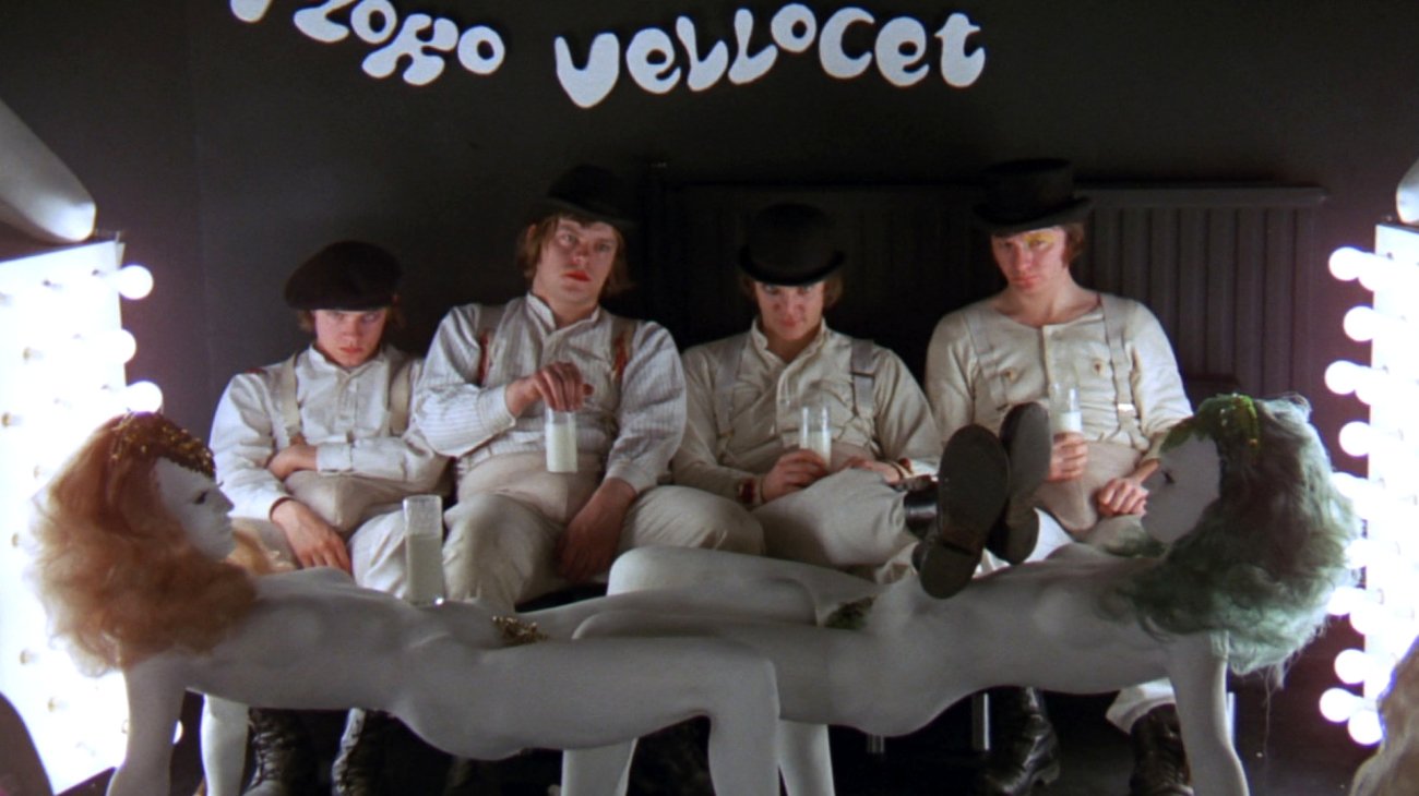 A Clockwork Orange backdrop