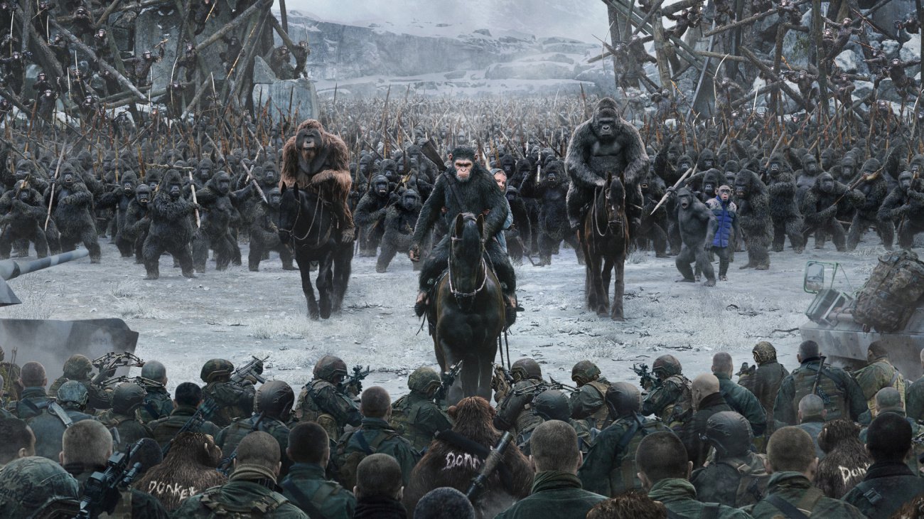 War for the Planet of the Apes backdrop