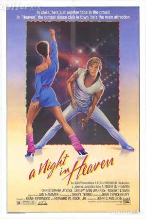 A Night in Heaven poster