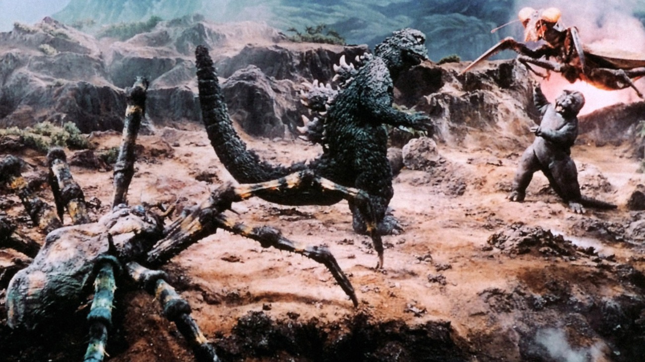 Son of Godzilla backdrop