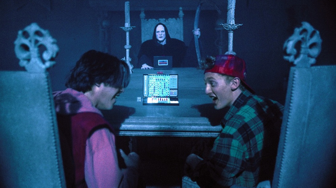 Bill & Ted's Bogus Journey backdrop