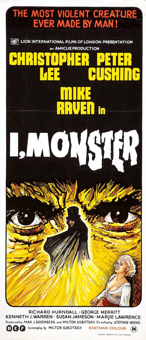 I, Monster poster