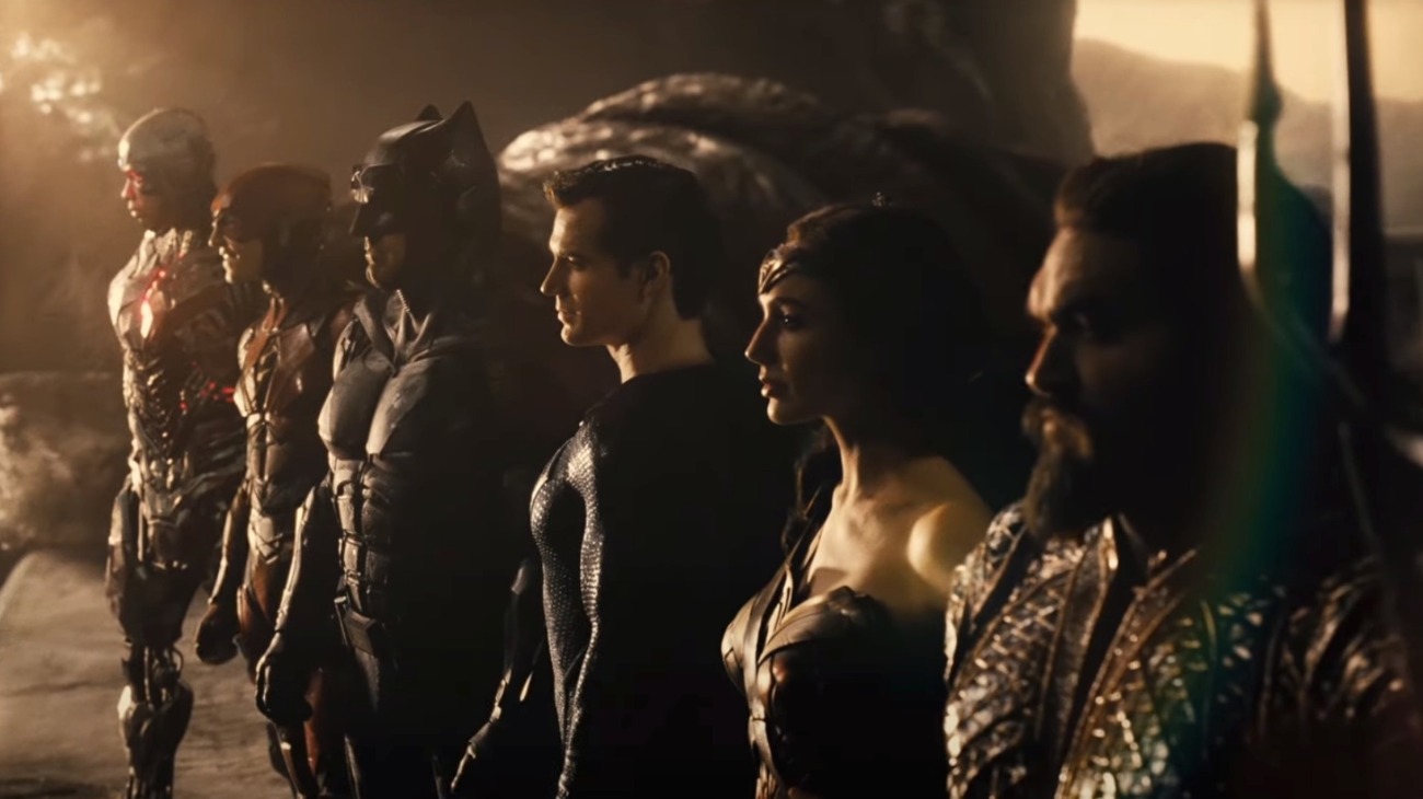 Zack Snyder's Justice League backdrop