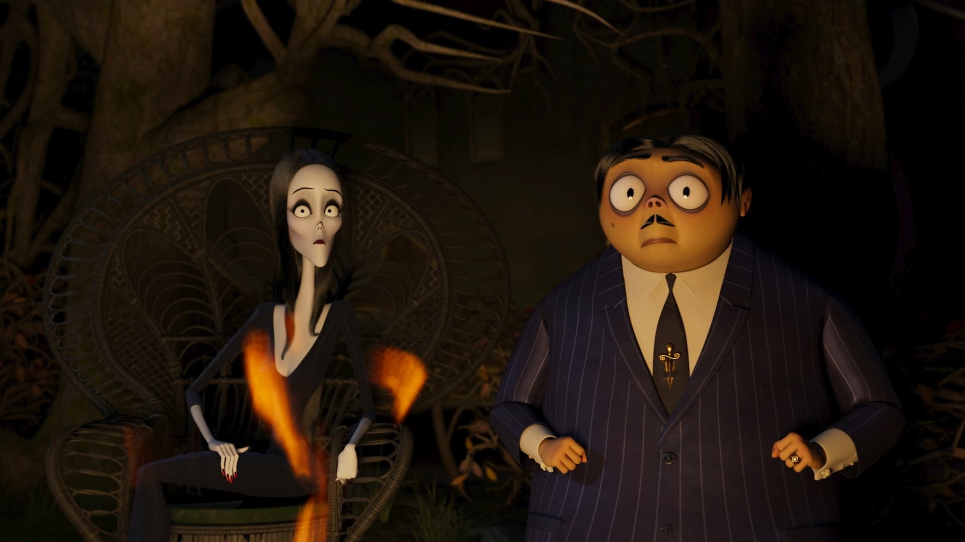 The Addams Family 2 backdrop