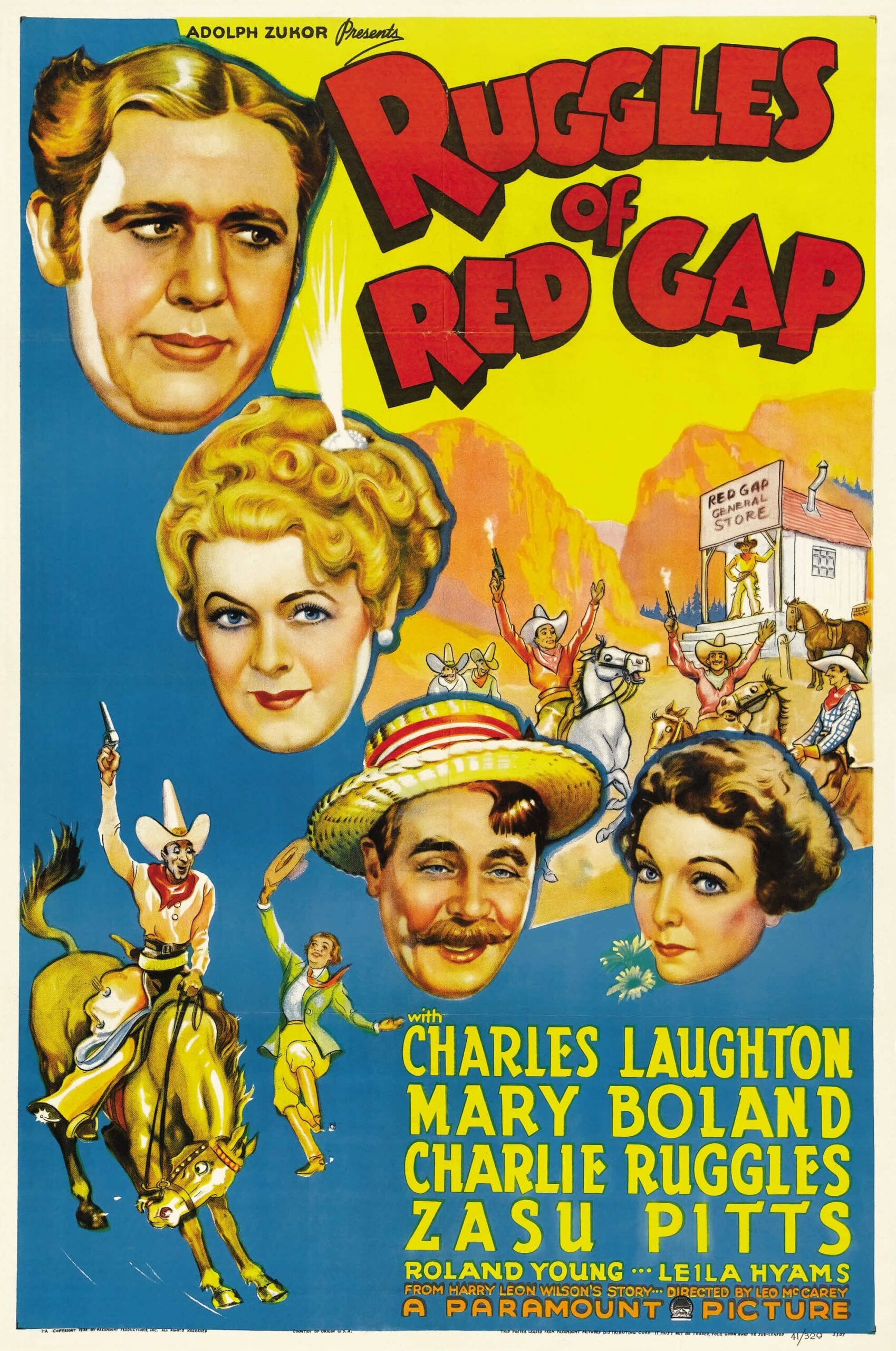 Ruggles of Red Gap poster