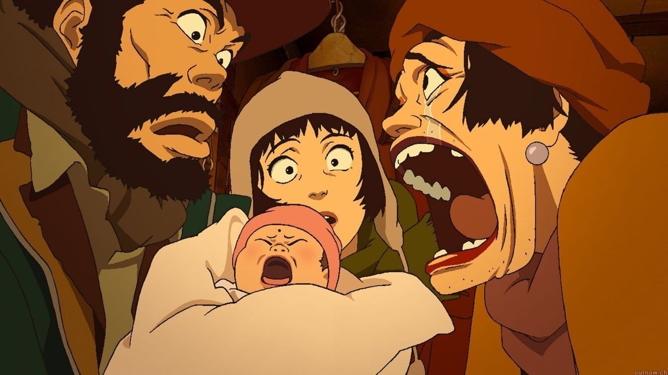 Tokyo Godfathers (2003) - Movie Review : Alternate Ending Tokyo Godfathers (2003) - Movie Review : Alternate Ending